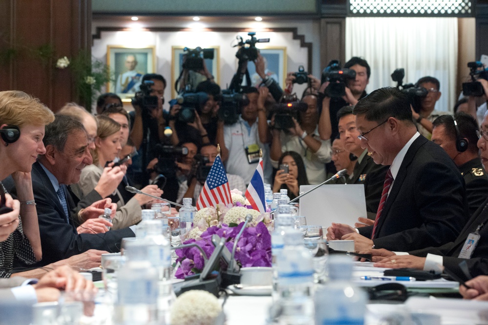 Thai defense minister meeting