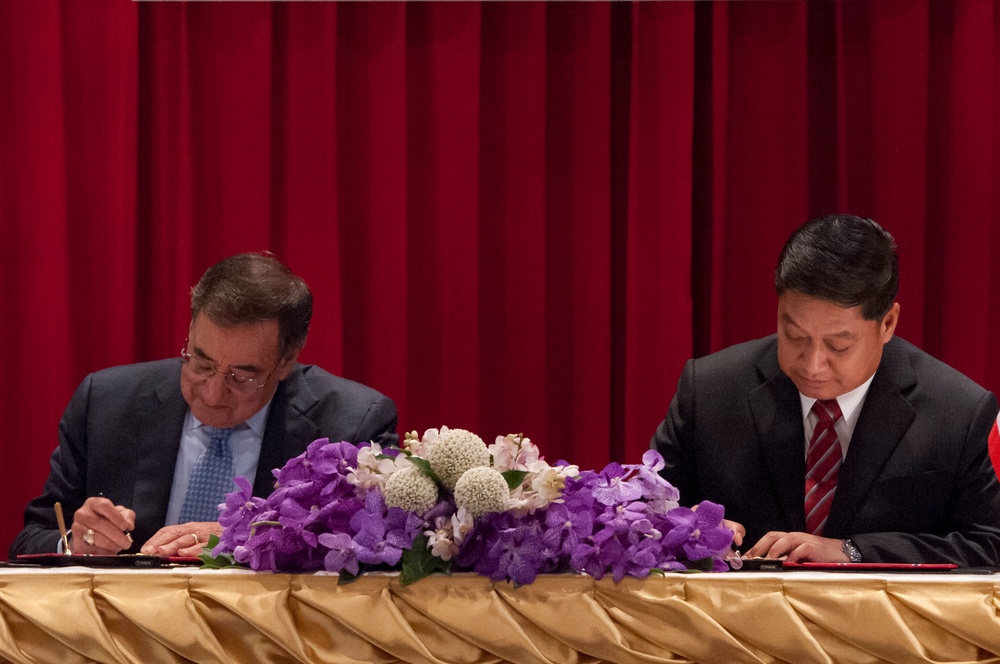 Thai defense minister meeting
