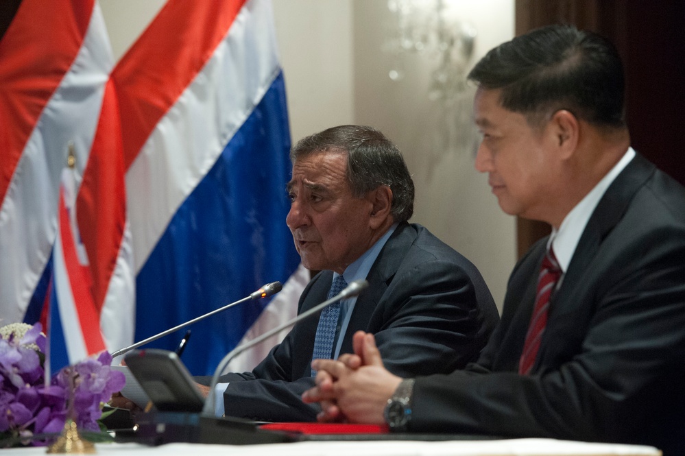 Thai defense minister meeting