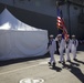 USS America christening