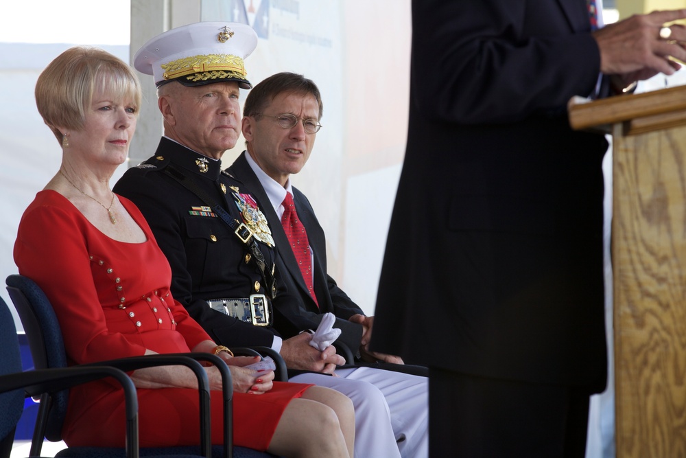 USS America christening