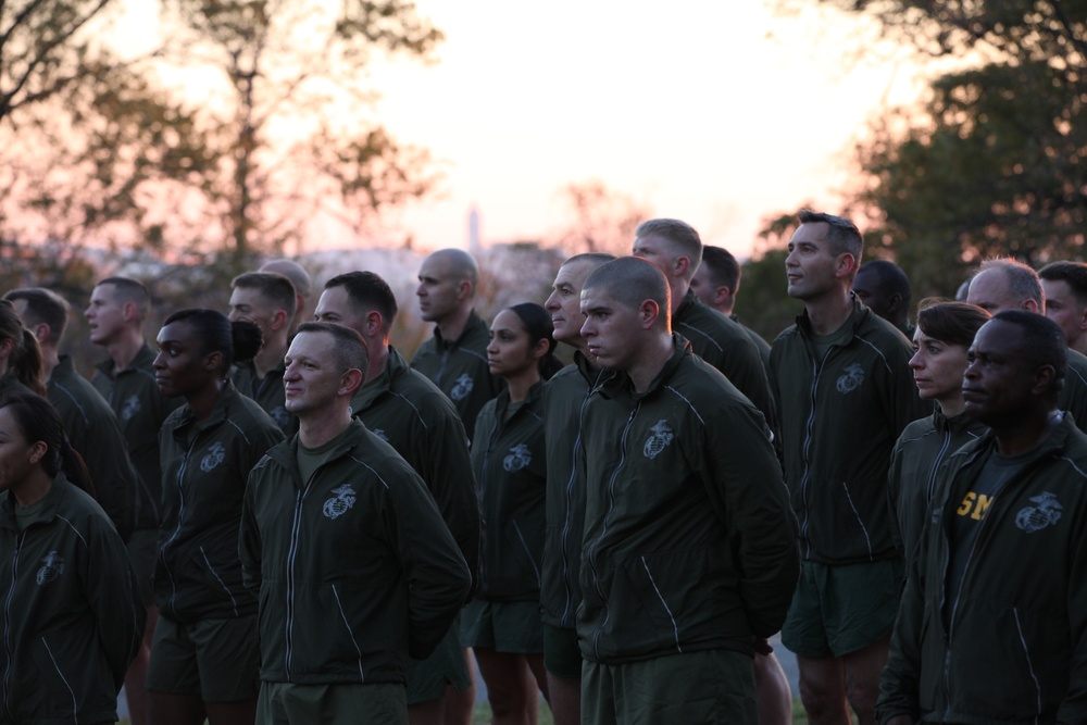 237th Marine birthday motivational run