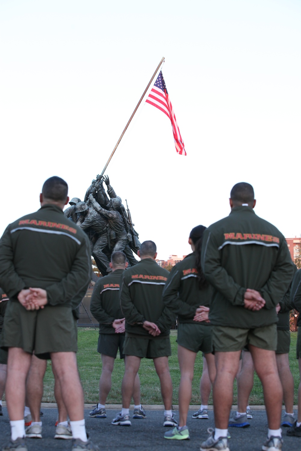 237th Marine birthday motivational run