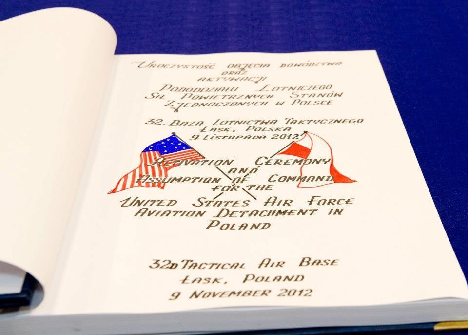 US Air Force detachment activation