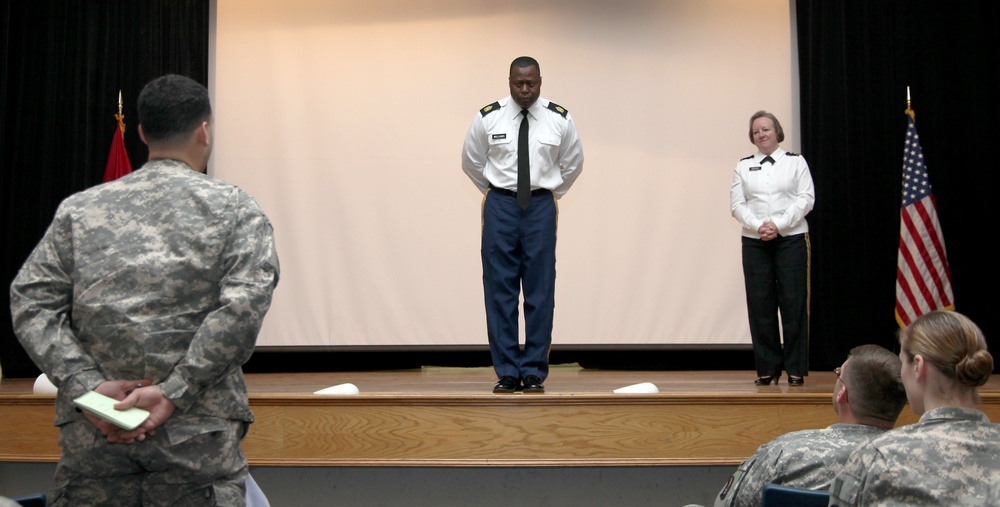 Maj. Gen. Napper's visit to 55th Signal Company