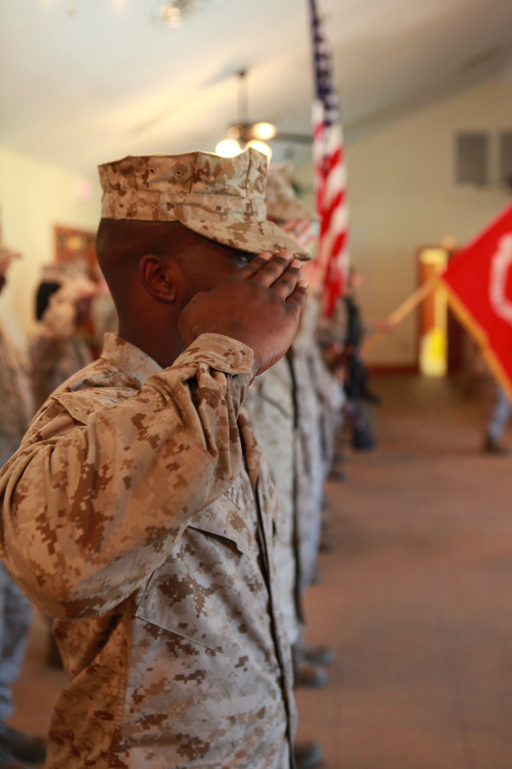 Staff Sgt. Newcomb retirement