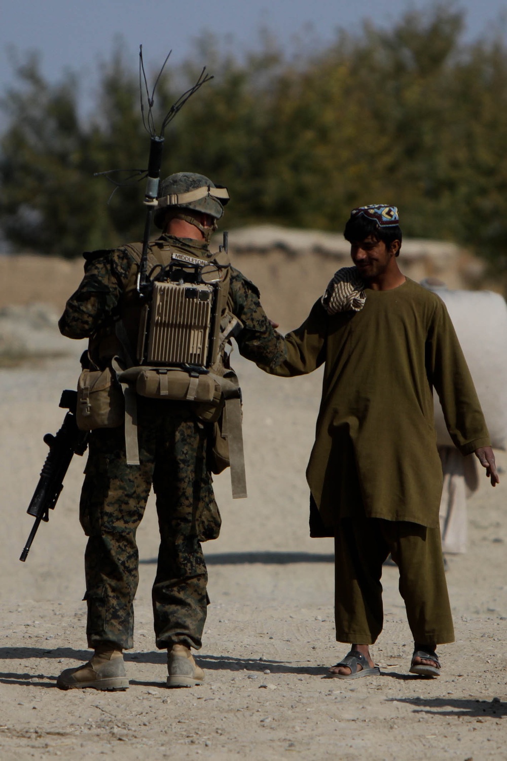 Marines under microscope, teach Afghan Army proper patrols, tactics