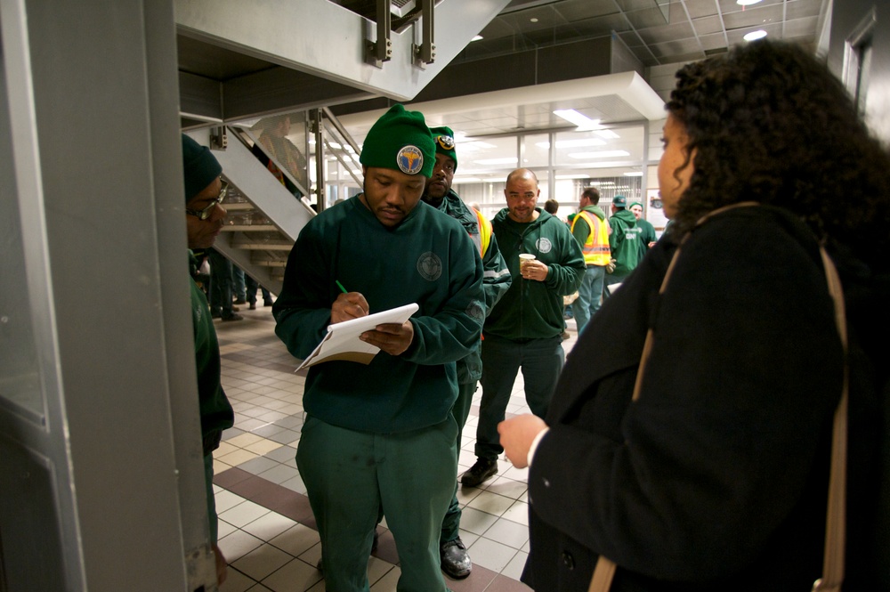 Sanitation workers get registered