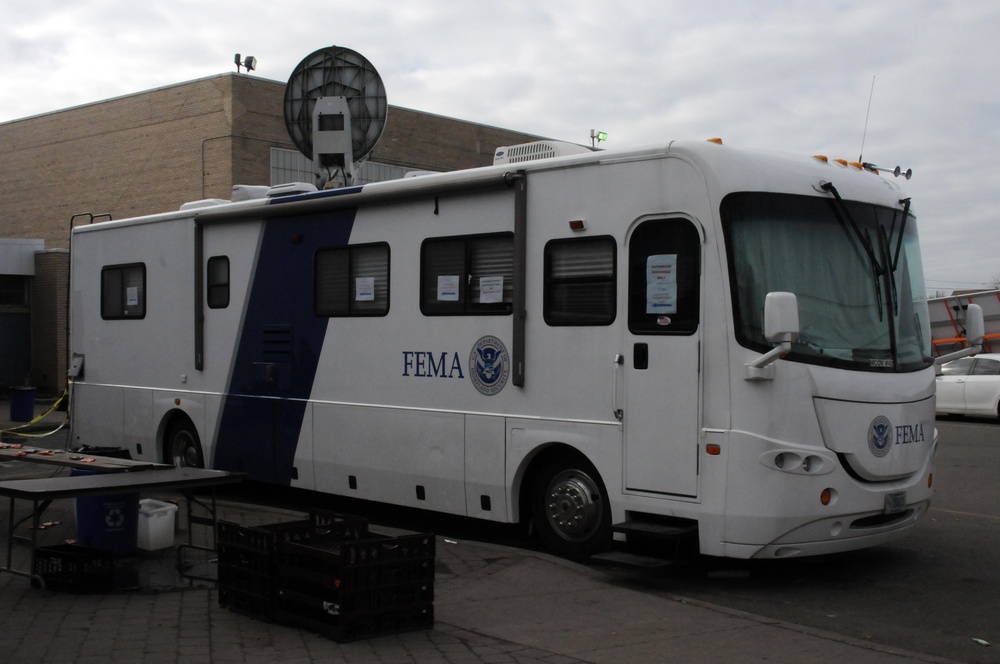 FEMA Mobile Disaster Recovery Vehicle