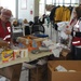 Red Cross at disaster center