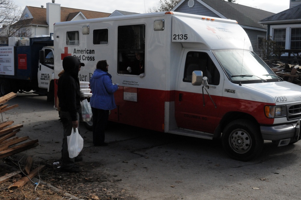 Red Cross Mobile Feeding Station