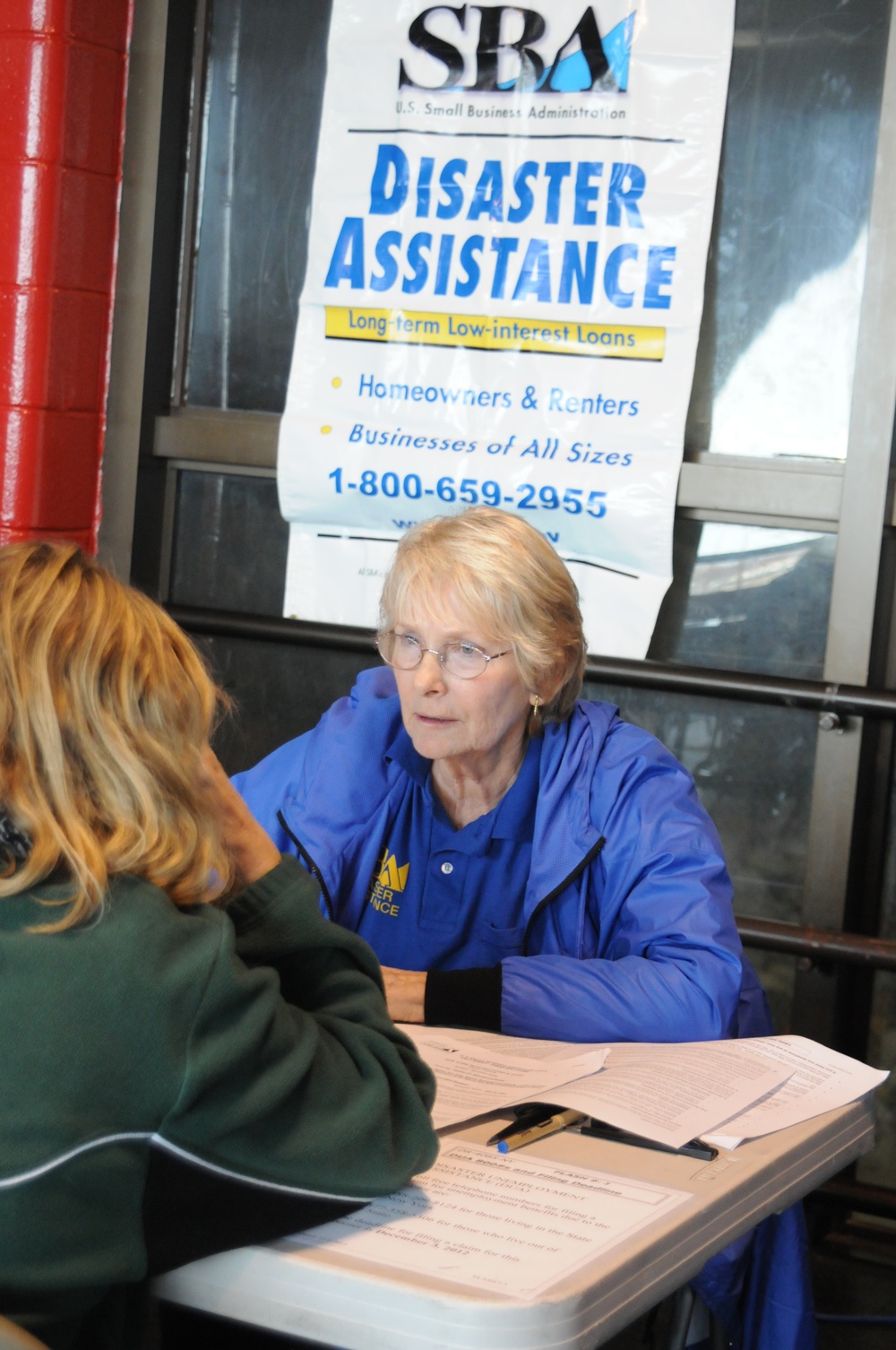 SBA at FEMA Disaster Center