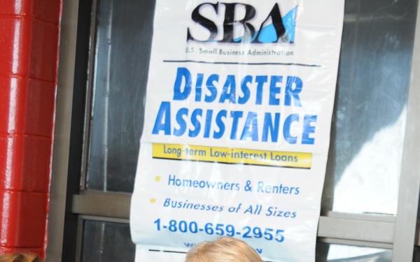 SBA at FEMA Disaster Center