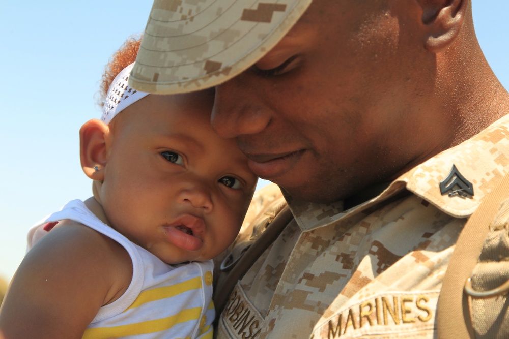 Marine Corps honors Military Family Month