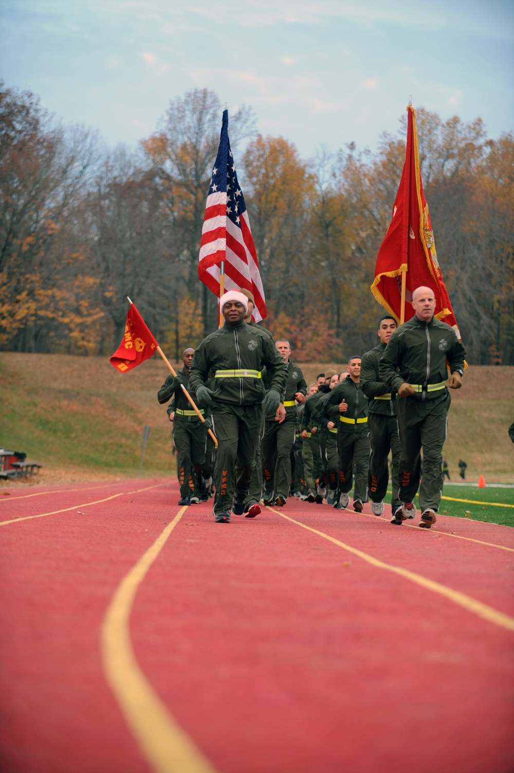 Toys for Tots Battalion run