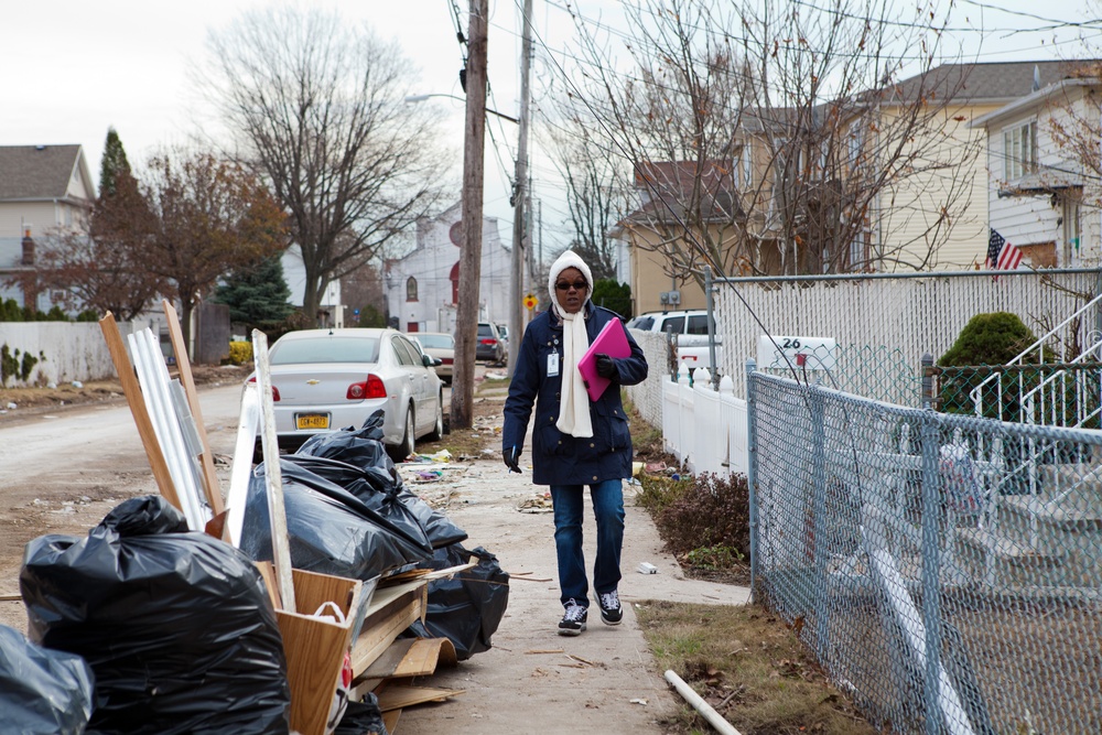 Community Relations Teams continue to reach out to Hurricane Sandy survivors
