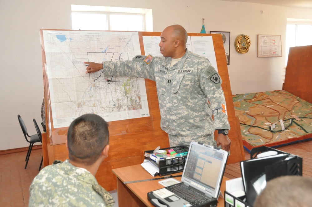 Arizona National Guard shares knowledge with Kazakhstan unit; worldly view with People To People International delegation
