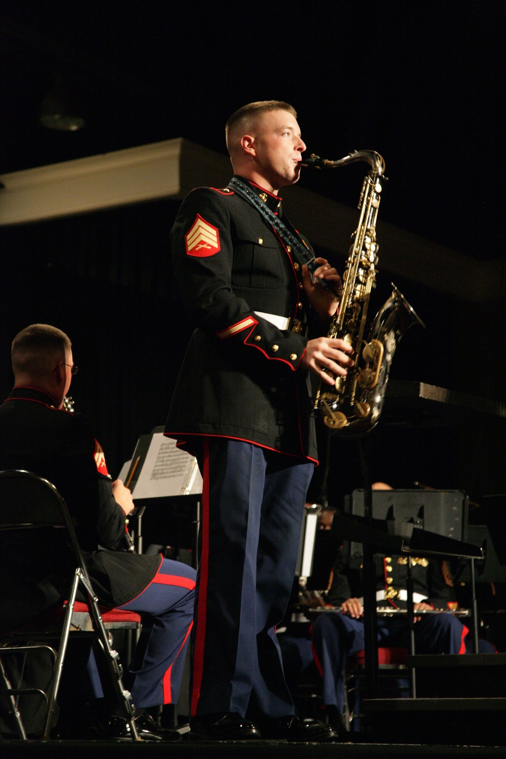 Parris Island Marine Band Harvests Moon Band Concert