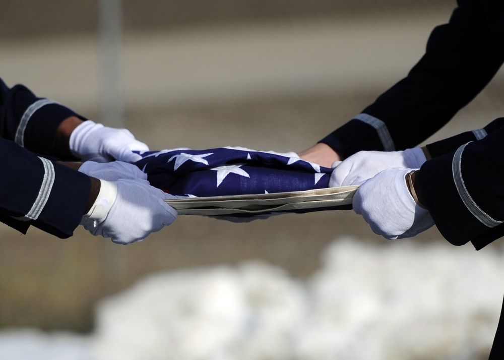 Hill Air Force Base Honor Guard funeral detail