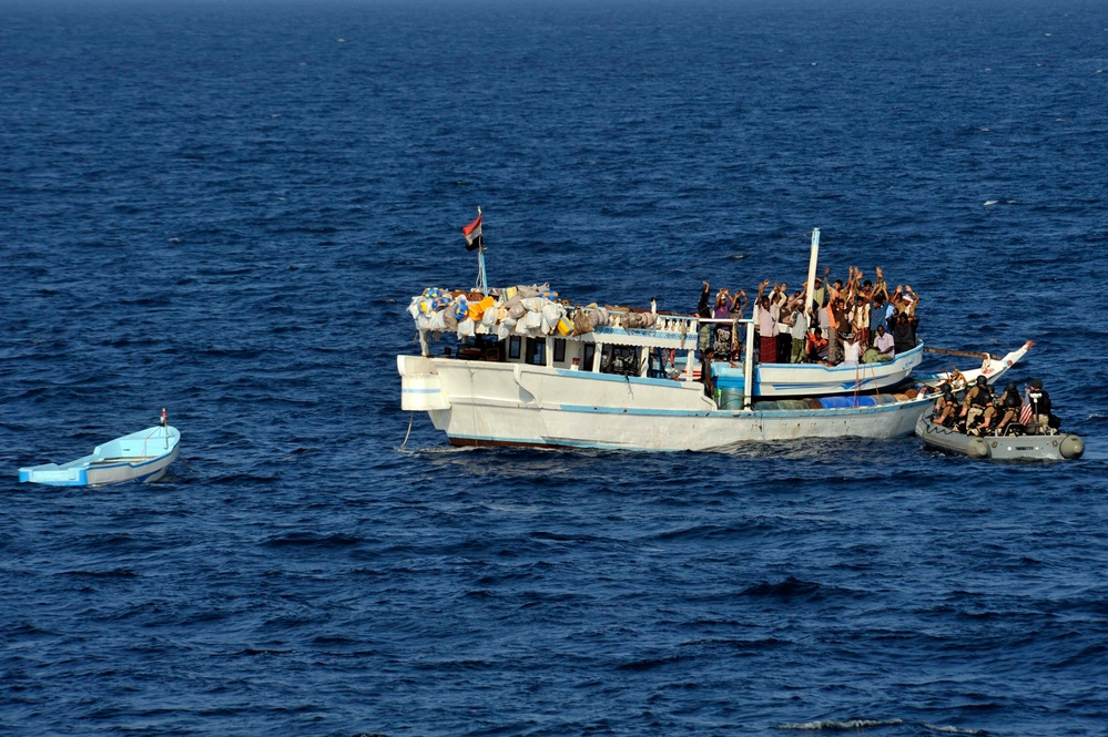 Investigating a Yemeni-flagged dhow