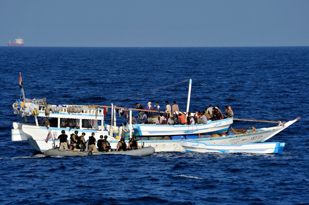 Investigating a Yemeni-flagged dhow