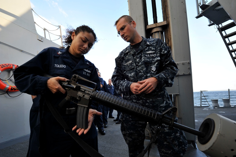 Proper clearing barrel procedures