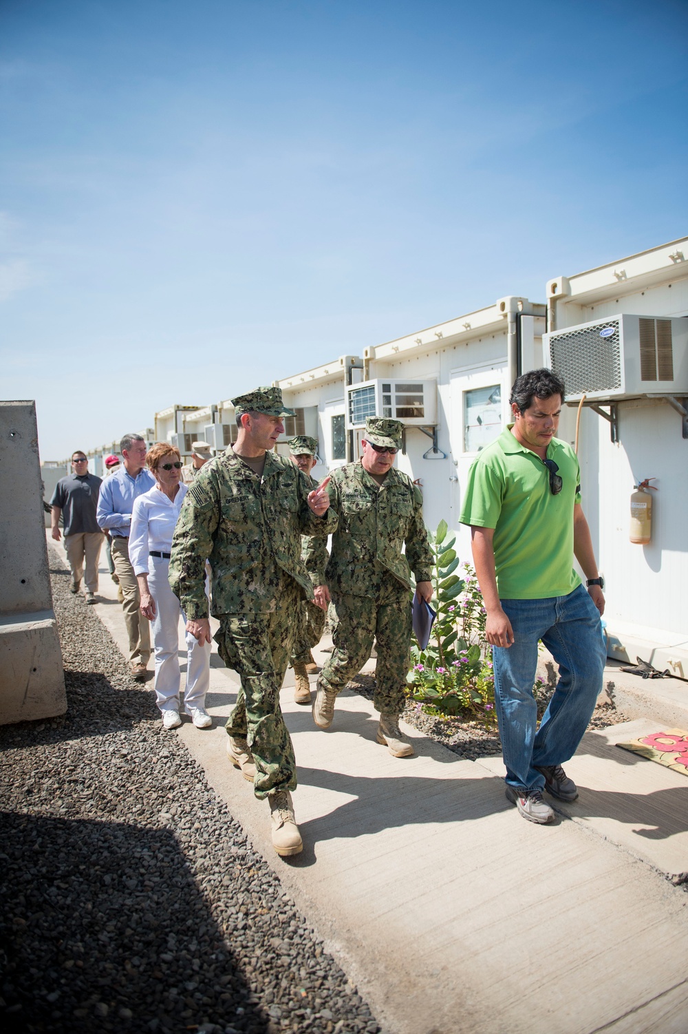 CNO visits Camp Lemonnier