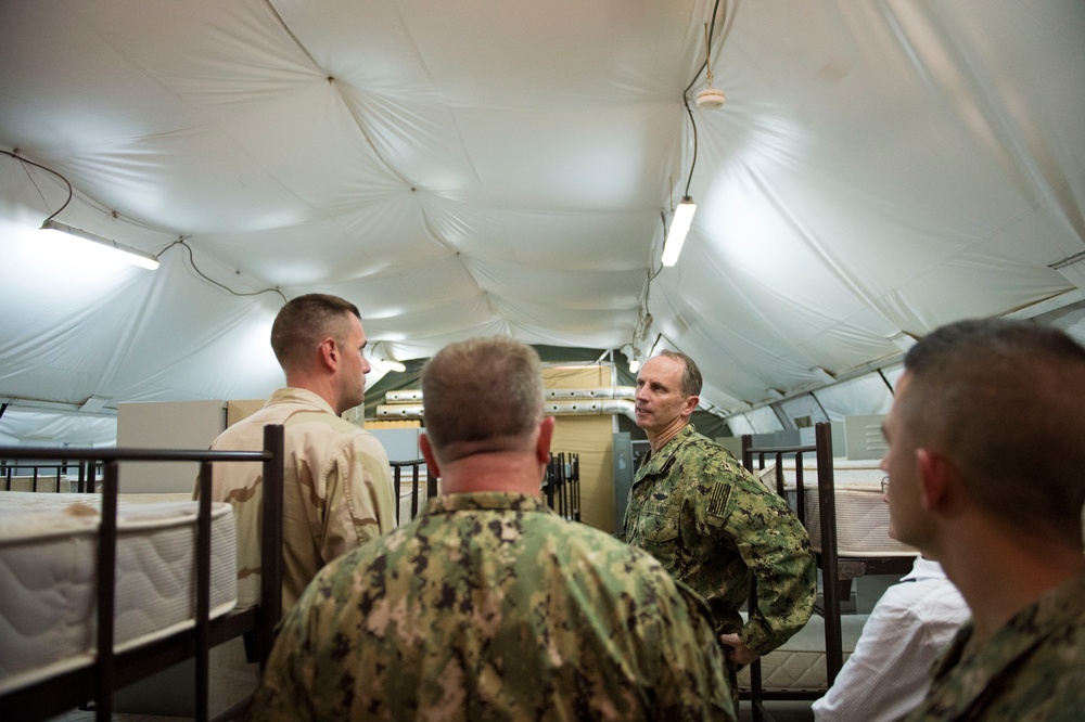 CNO visits Camp Lemonnier