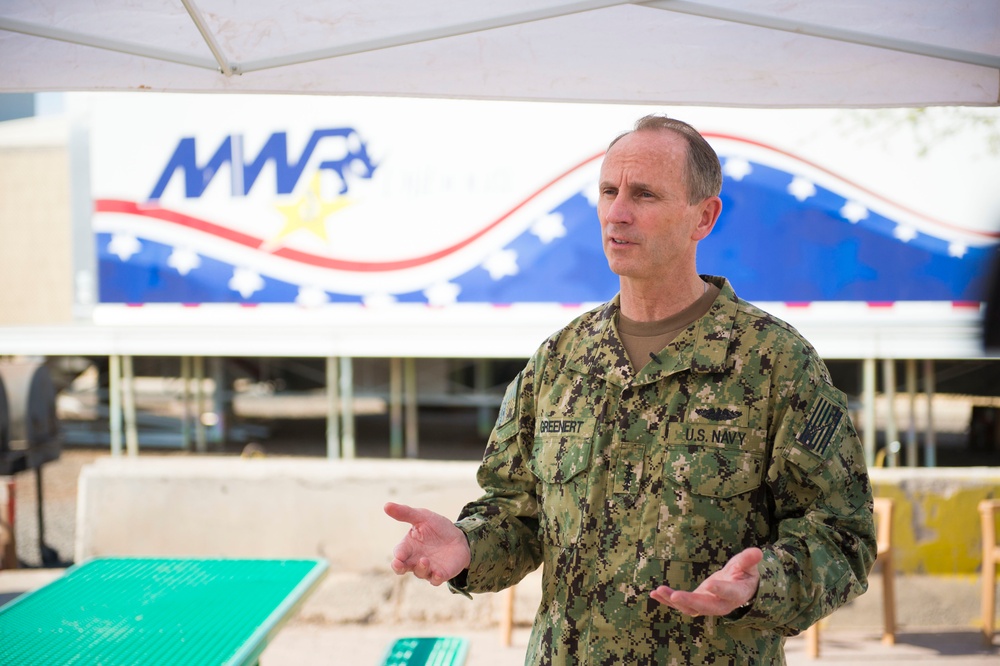 CNO visits Camp Lemonnier