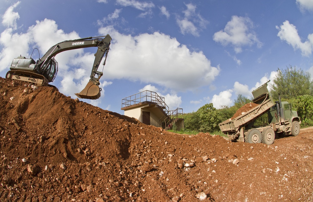 NMCB 74 at work in Guam