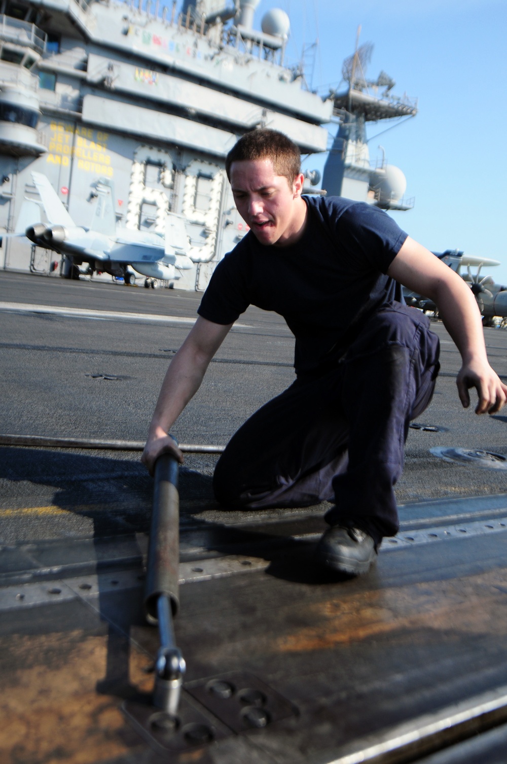 USS Dwight D. Eisenhower action