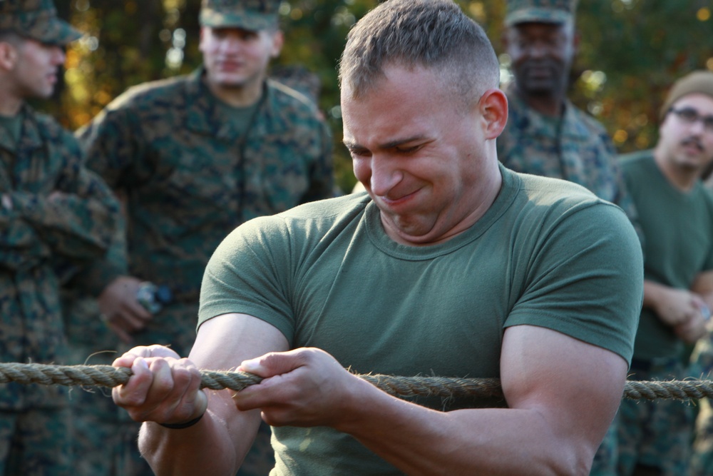 2nd Supply Battalion bonds during head-to-head competition