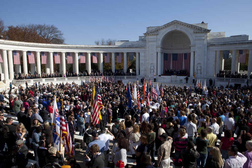 Veterans Day at Arlington National Cemetery