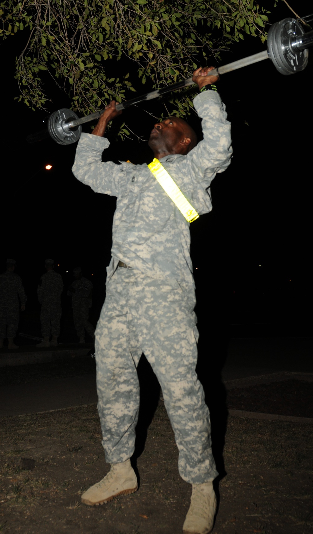 Soldiers take part in battalion-wide PT challenge