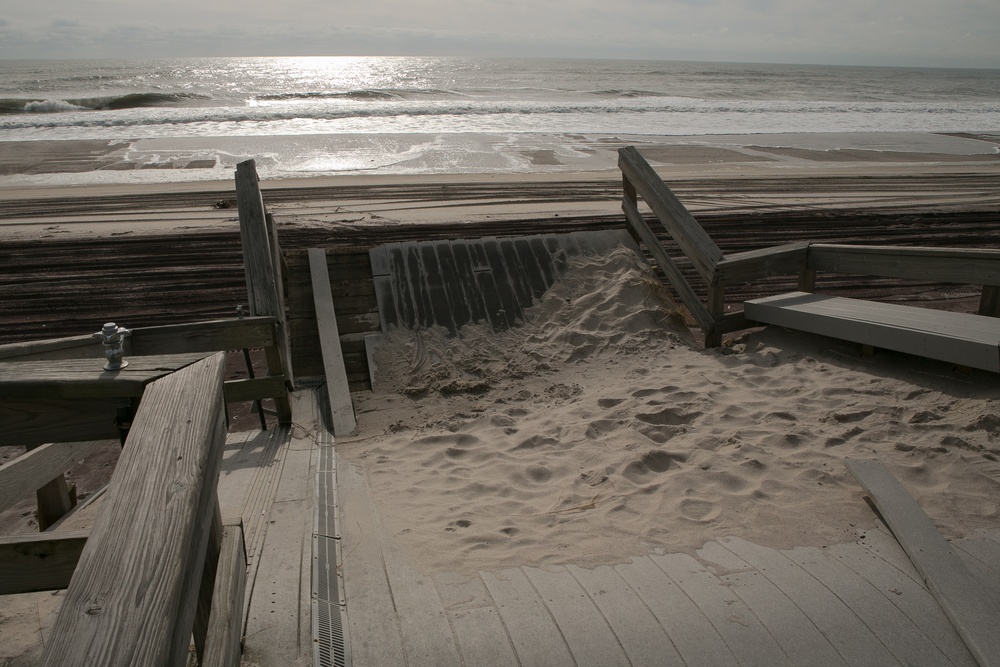 Fire Island boardwalks collapse