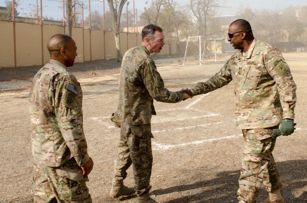 Vice chief visits ISAF headquarters