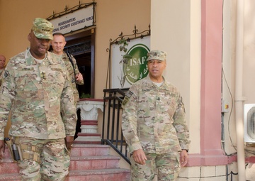 Vice chief of Army and ISAF senior enlisted leader