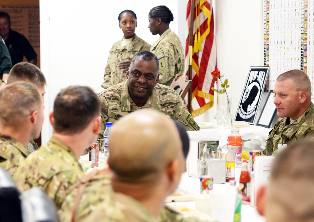 Undersecretary and vice chief of staff of the Army visit Bagram Air Field