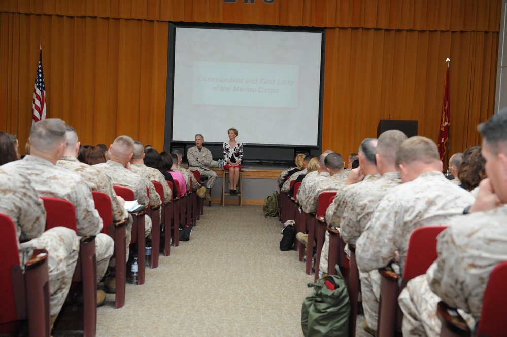 Commandant's Commanders Program and Spouses Workshop