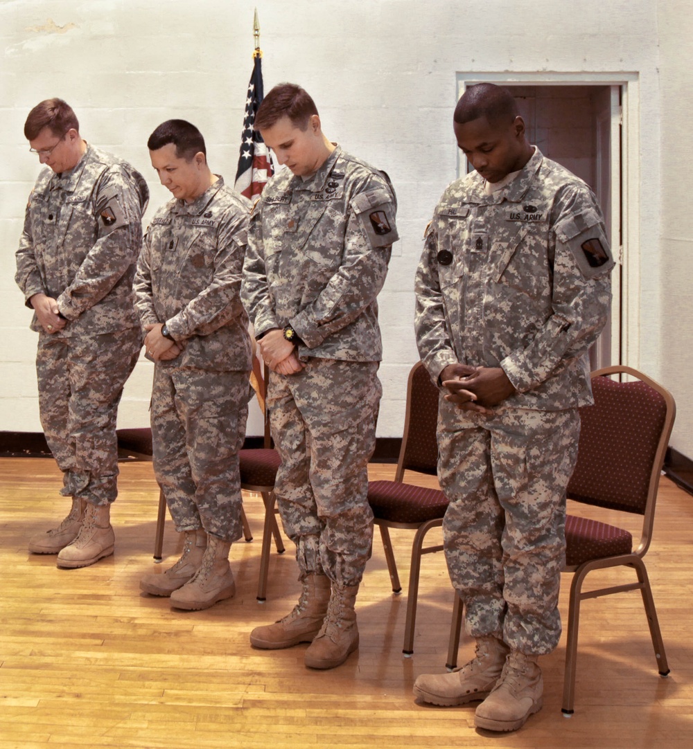 55th Signal Company's welcome home ceremony