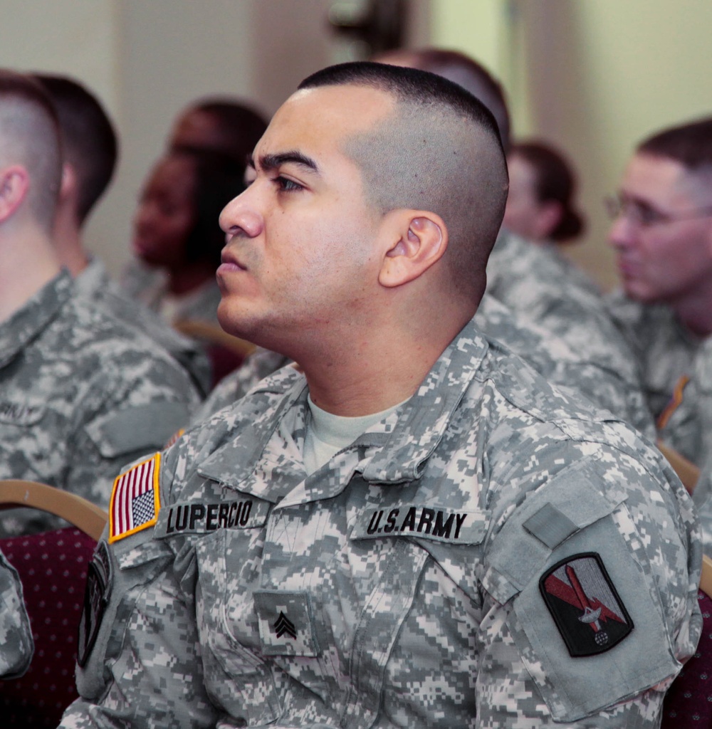 55th Signal Company's welcome home ceremony