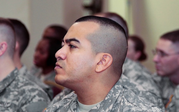 55th Signal Company's welcome home ceremony