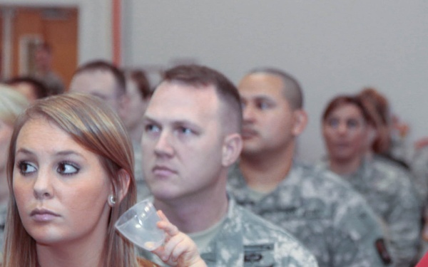 55th Signal Company's welcome home ceremony