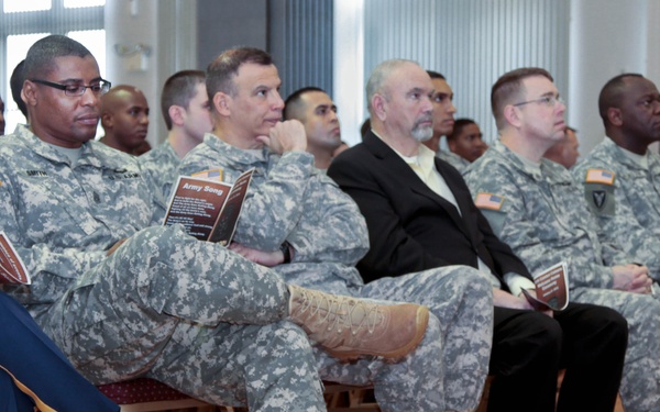 55th Signal Company's welcome home ceremony