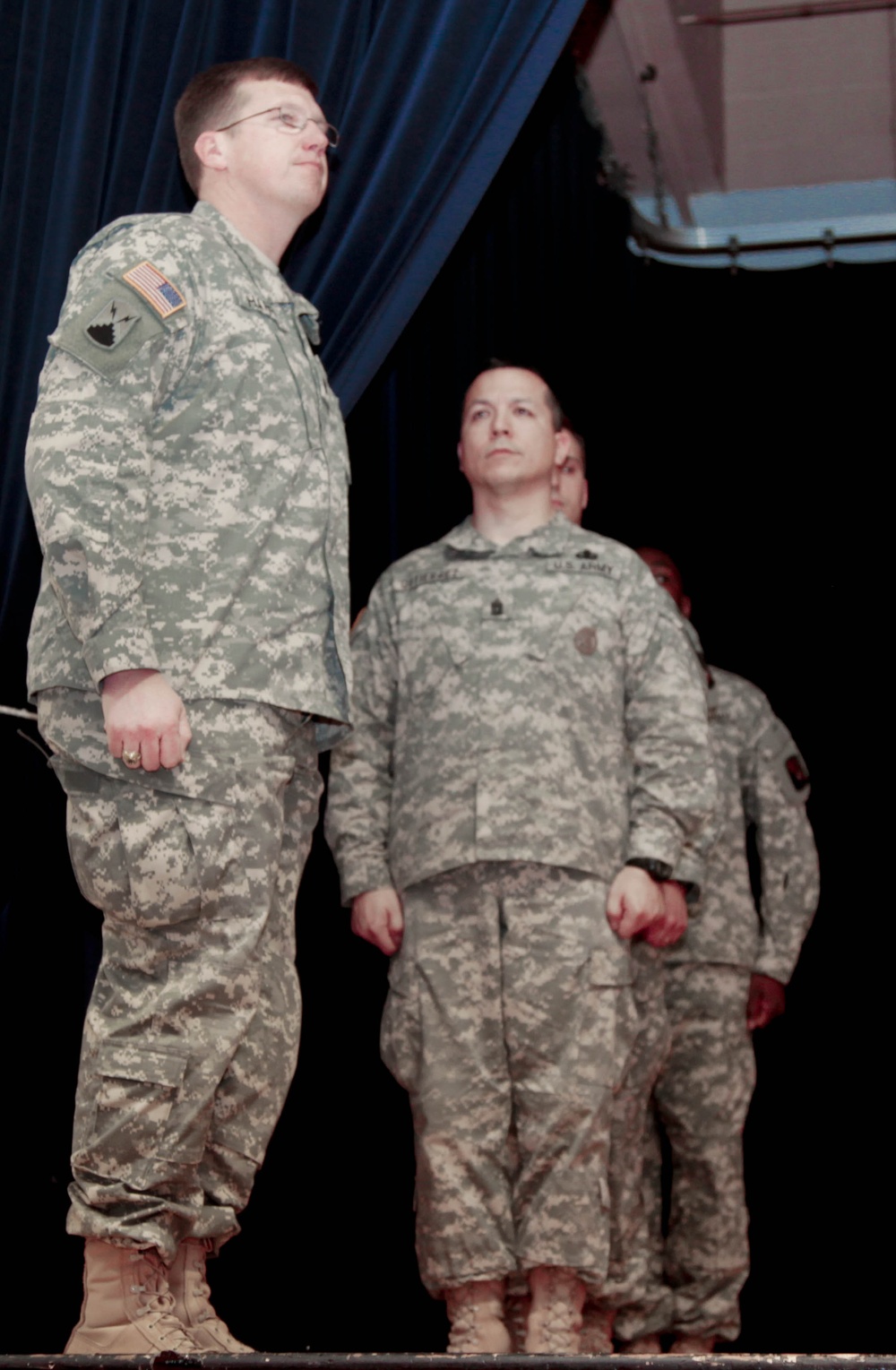 55th Signal Company's welcome home ceremony