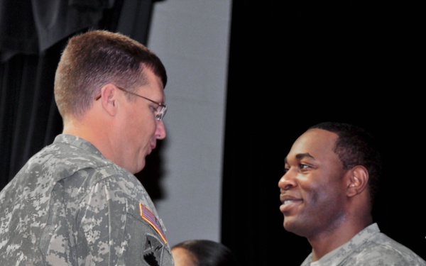 55th Signal Company's welcome home ceremony