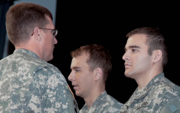 55th Signal Company's welcome home ceremony