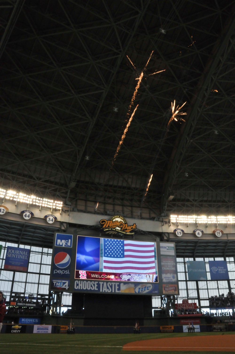 Milwaukee Brewers opening day