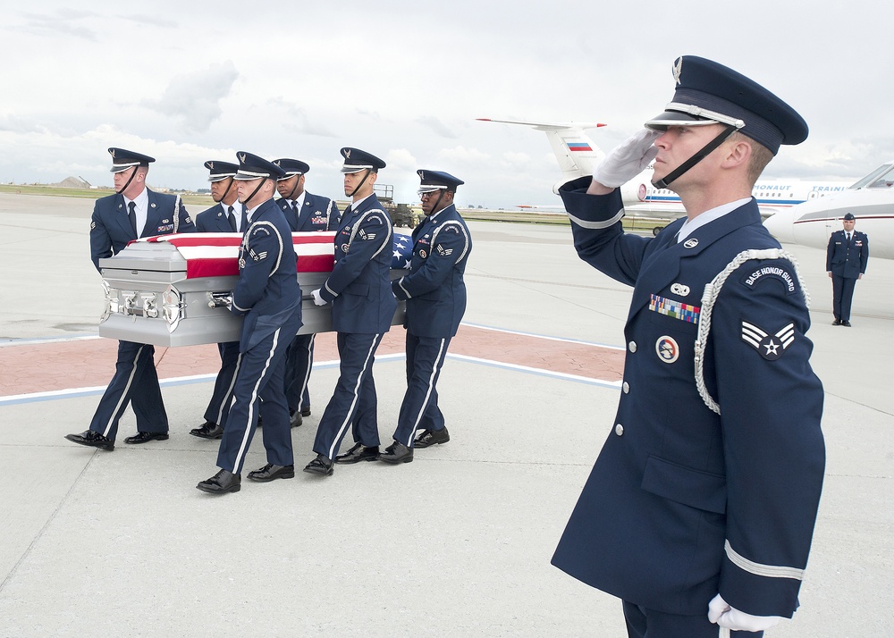 Travis Air Force Base honor guard