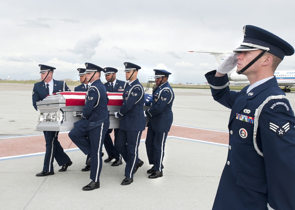 Travis Air Force Base honor guard